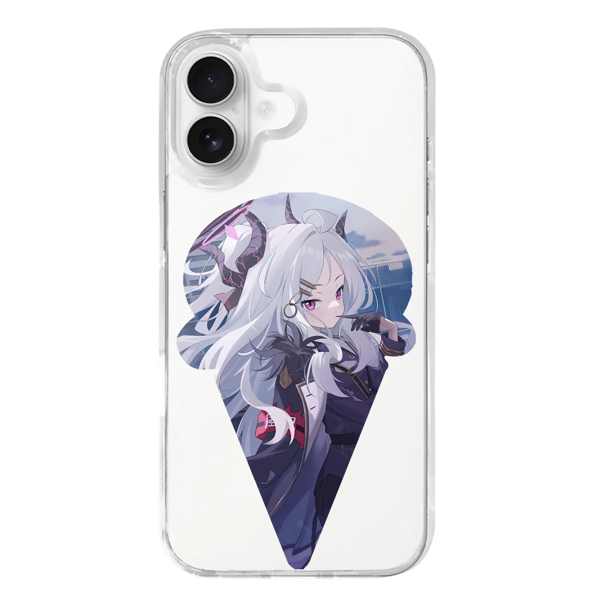 ブルーアーカイブ グッズ 空崎ヒナ - iPhone 17シリーズ 透明スマホケース – 薄型・耐衝撃・精密フィット保護カバー